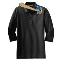 Ladies Silk Touch 3/4 Sleeve Polo Thumbnail