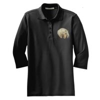 Ladies Silk Touch 3/4 Sleeve Polo Thumbnail