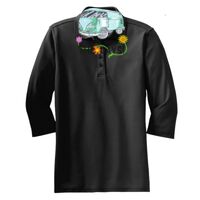 Ladies Silk Touch 3/4 Sleeve Polo Thumbnail