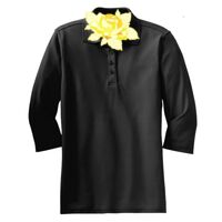 Ladies Silk Touch 3/4 Sleeve Polo Thumbnail