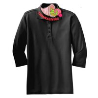 Ladies Silk Touch 3/4 Sleeve Polo Thumbnail