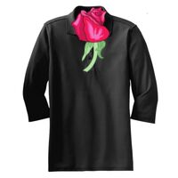 Ladies Silk Touch 3/4 Sleeve Polo Thumbnail