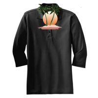 Ladies Silk Touch 3/4 Sleeve Polo Thumbnail