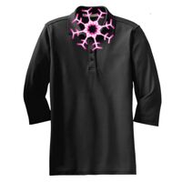 Ladies Silk Touch 3/4 Sleeve Polo Thumbnail