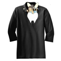 Ladies Silk Touch 3/4 Sleeve Polo Thumbnail