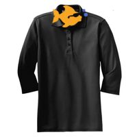 Ladies Silk Touch 3/4 Sleeve Polo Thumbnail