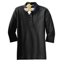 Ladies Silk Touch 3/4 Sleeve Polo Thumbnail