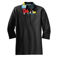 Ladies Silk Touch 3/4 Sleeve Polo Thumbnail