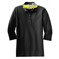 Ladies Silk Touch 3/4 Sleeve Polo Thumbnail