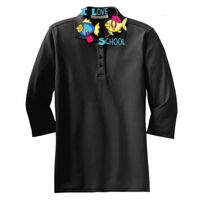 Ladies Silk Touch 3/4 Sleeve Polo Thumbnail