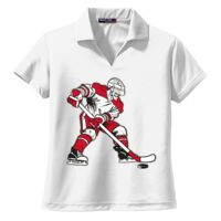 Ladies Dri Mesh ® V Neck Polo Thumbnail