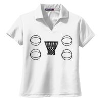 Ladies Dri Mesh ® V Neck Polo Thumbnail