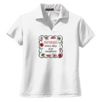 Ladies Dri Mesh ® V Neck Polo Thumbnail