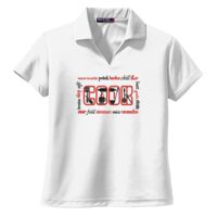 Ladies Dri Mesh ® V Neck Polo Thumbnail