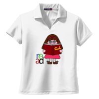 Ladies Dri Mesh ® V Neck Polo Thumbnail