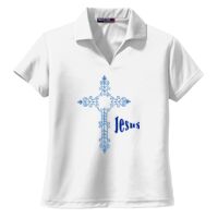 Ladies Dri Mesh ® V Neck Polo Thumbnail