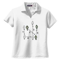 Ladies Dri Mesh ® V Neck Polo Thumbnail