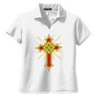 Ladies Dri Mesh ® V Neck Polo Thumbnail