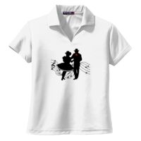 Ladies Dri Mesh ® V Neck Polo Thumbnail