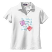 Ladies Dri Mesh ® V Neck Polo Thumbnail