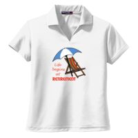 Ladies Dri Mesh ® V Neck Polo Thumbnail