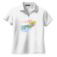 Ladies Dri Mesh ® V Neck Polo Thumbnail