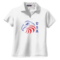 Ladies Dri Mesh ® V Neck Polo Thumbnail