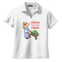 Ladies Dri Mesh ® V Neck Polo Thumbnail