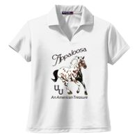 Ladies Dri Mesh ® V Neck Polo Thumbnail