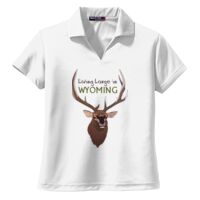 Ladies Dri Mesh ® V Neck Polo Thumbnail