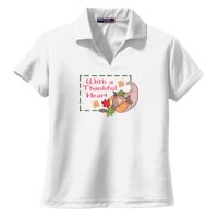 Ladies Dri Mesh ® V Neck Polo Thumbnail