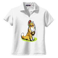 Ladies Dri Mesh ® V Neck Polo Thumbnail