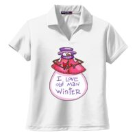 Ladies Dri Mesh ® V Neck Polo Thumbnail