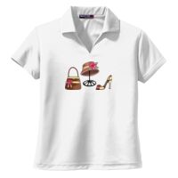 Ladies Dri Mesh ® V Neck Polo Thumbnail