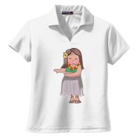 Ladies Dri Mesh ® V Neck Polo Thumbnail