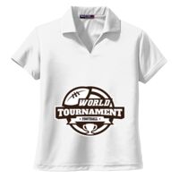 Ladies Dri Mesh ® V Neck Polo Thumbnail