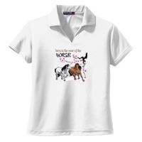 Ladies Dri Mesh ® V Neck Polo Thumbnail