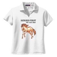 Ladies Dri Mesh ® V Neck Polo Thumbnail