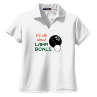 Ladies Dri Mesh ® V Neck Polo Thumbnail