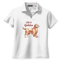 Ladies Dri Mesh ® V Neck Polo Thumbnail