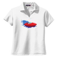 Ladies Dri Mesh ® V Neck Polo Thumbnail