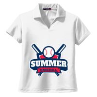 Ladies Dri Mesh ® V Neck Polo Thumbnail