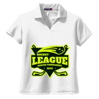 Ladies Dri Mesh ® V Neck Polo Thumbnail