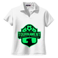 Ladies Dri Mesh ® V Neck Polo Thumbnail