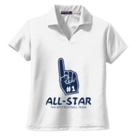 Ladies Dri Mesh ® V Neck Polo Thumbnail