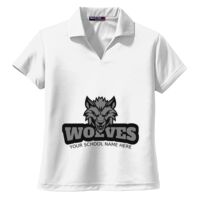 Ladies Dri Mesh ® V Neck Polo Thumbnail