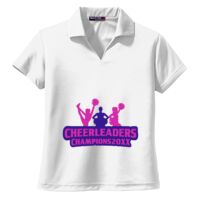 Ladies Dri Mesh ® V Neck Polo Thumbnail