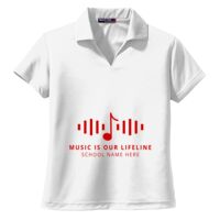 Ladies Dri Mesh ® V Neck Polo Thumbnail