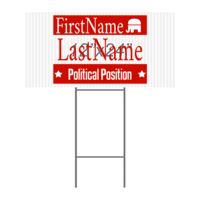 Yard Signs (Corrugated) 12"x24" Thumbnail