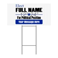 Yard Signs (Corrugated) 12"x24" Thumbnail